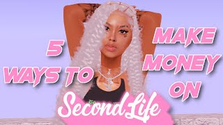5 Ways To Make Money ( Lindens) On Secondlife | Secondlife Gameplay ✨😱💙🕶