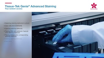 Tissue-Tek Genie Advanced Staining System True random access