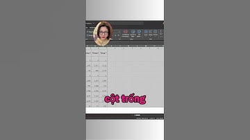 Cách chèn thêm hàng ngàn cột trống xen kẽ trong Excel trong 30s #excel #exceltips #tothuhoan