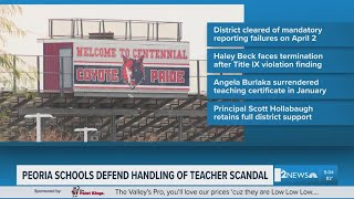 Superintendent defends district's actions after 2 teachers accused of sexual misconduct with student