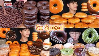 5X Speed Donnet Asmr Eating Donnet Mukbang Compilation Thathsarani Asmr