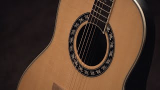 The Signature Glen Campbell Non-Cutaway Mid Depth Natural Guitar (1627VL-4GC) - Mark Kroos Demo