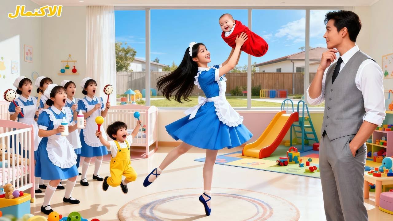 لم يستطع أحد إيقاف بكاء ابن الـCEO، لكن حين احتضنته الخادمة الأم العزباء ابتسم بسعادة! انقلب القدر!