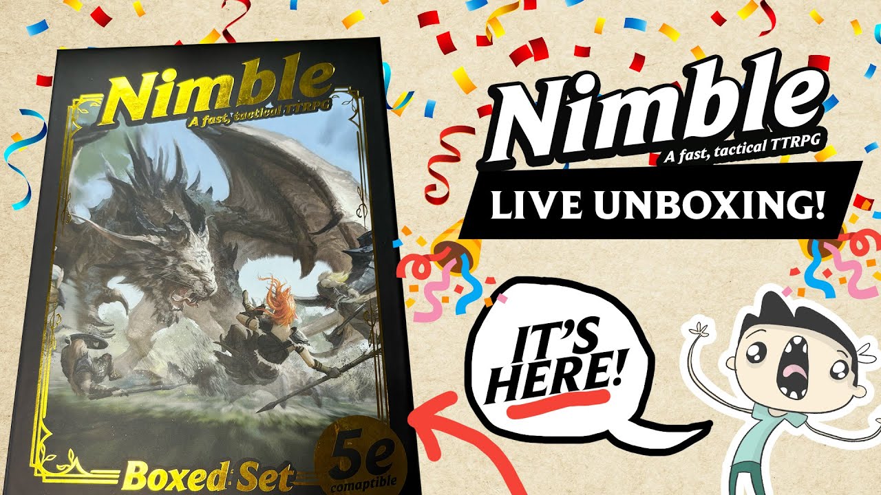 Nimble is here! Live Unboxing 🎉
