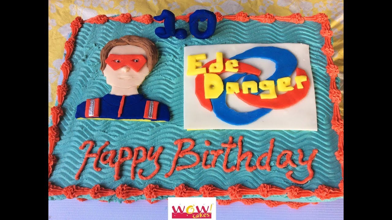 Henry Danger Cake In Buttercream Frosting Youtube Boy Birthday Cake Cake 5th Birthday Party Ideas