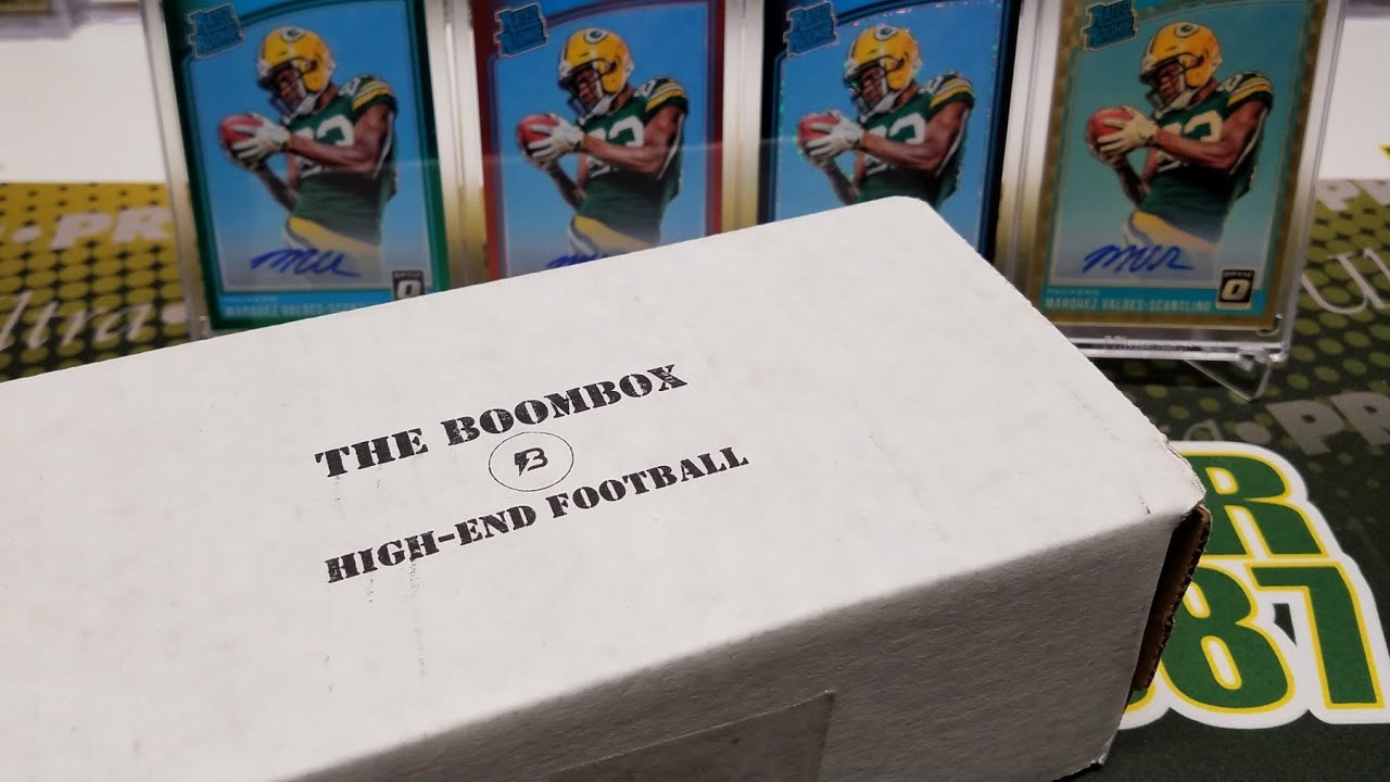 July 2019 The Boombox HighEnd Football Unboxing YouTube