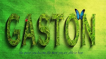 Grass Text Effect ( with voice narration ) - Photoshop