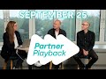 Partner Playback - September 2025