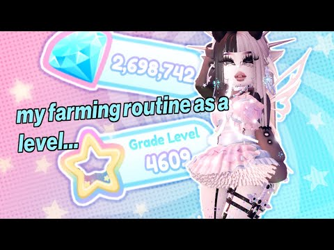 my farming routine as a LEVEL 4600+ ˚｡⋆୨୧˚royale high˚｡⋆୨୧˚