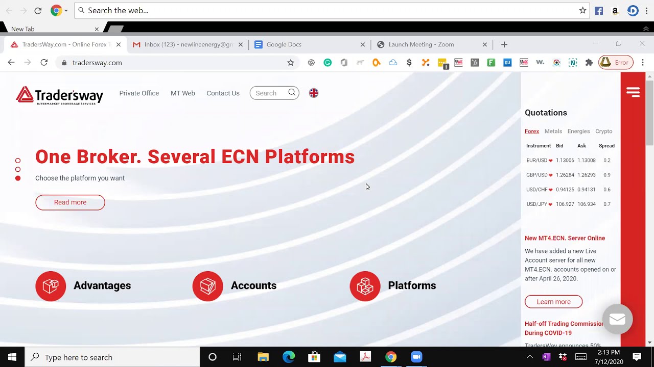 How to Setup & Verify Your Live Tradersway Account - YouTube
