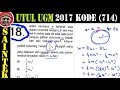 pembahasan soal UTUL, UM UGM 2017 saintek gel I, kode 714, fisika , no 18, gaya gesek gerak melin