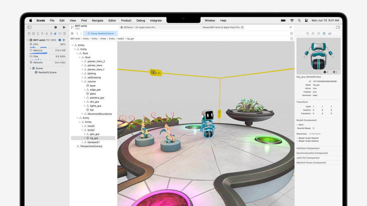 WWDC24: Break into the RealityKit debugger | Apple - YouTube
