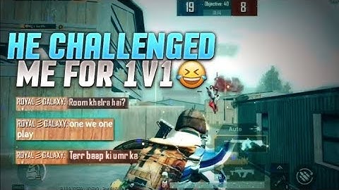 😱MY FRIEND CALL ME NOOB AND CHALLENGE ME FOR 1V1 - PUBG MOBILE - #videos #viral