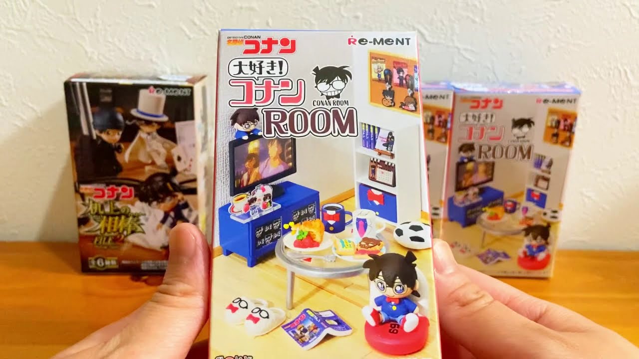 リーメント 名探偵の部屋 コンプリートBOX 全8種 【内袋未開封】 リーメント リーメント 名探偵コナン petadoll 名探偵コナン 全8