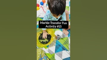 Marble Transfer Fun | Learnwithus Activity l #learnwithus  @learnwithus13