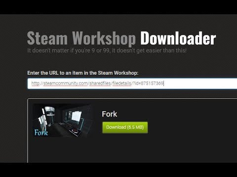 how to download steam workshop files from browser csgo