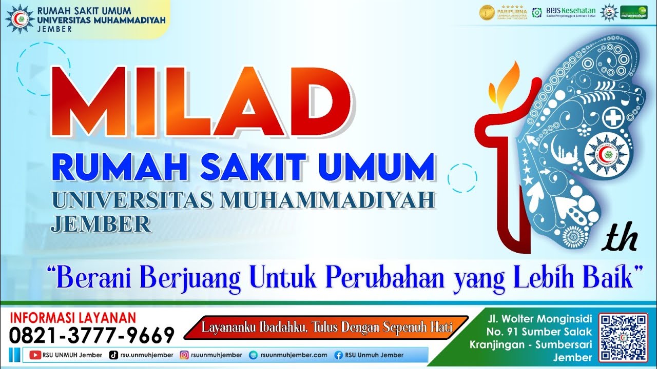 Rangkaian Acara Milad RSU Unmuh Jember yang Ke-1