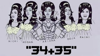 Ariana Grande - 34+35 (Remix) ft. Raini Rodriguez, Doja Cat, Nicki Minaj, Megan Thee Stallion