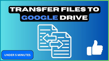(Under 5 Minutes) - Transfer Files from Local Windows PC to Google Drive Tutorial