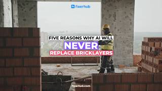 Five reasons why AI will never replace bricklayers