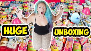 UNBOXING $100 WORTH OF MYSTERY SURPRISE TOYS! Gudetama, Harry Potter, Steven Universe, Hatsune Miku