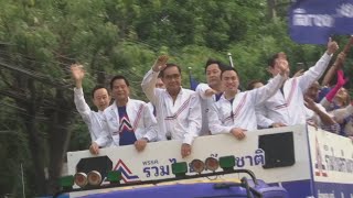 Thai election candidates register in Bangkok