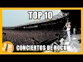 Los 10 Conciertos de ROCK Más ÉPICOS de la Historia | Radio-Beatle