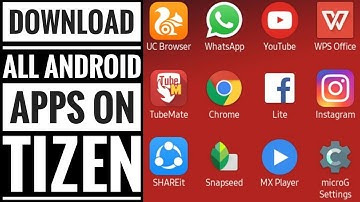 Download Android Apps from Tizen Store | Install Androzen Plus ACL | WebDev MT