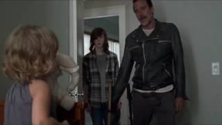 The Walking Dead - Negan finds Judith.