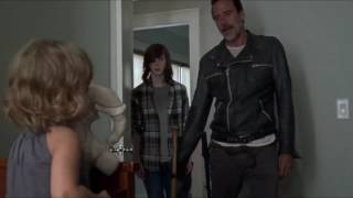 The Walking Dead - Negan Finds Judith.