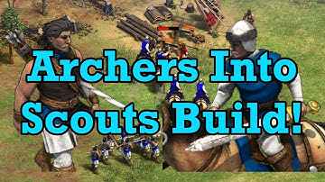 21 Pop Archers Into Scouts Build Order!