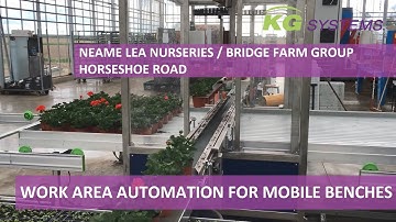 Work Area Automation for Mobile Benches at Bridge Farm Group