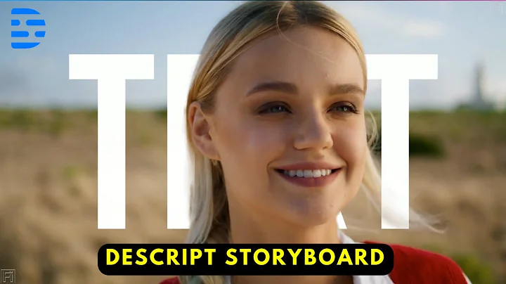 How to Put TEXT Behind a Person or Object in Descript