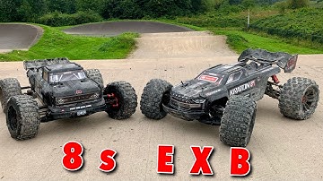 ARRMA Kraton 8s vs Outcast 8s (EXB edition)