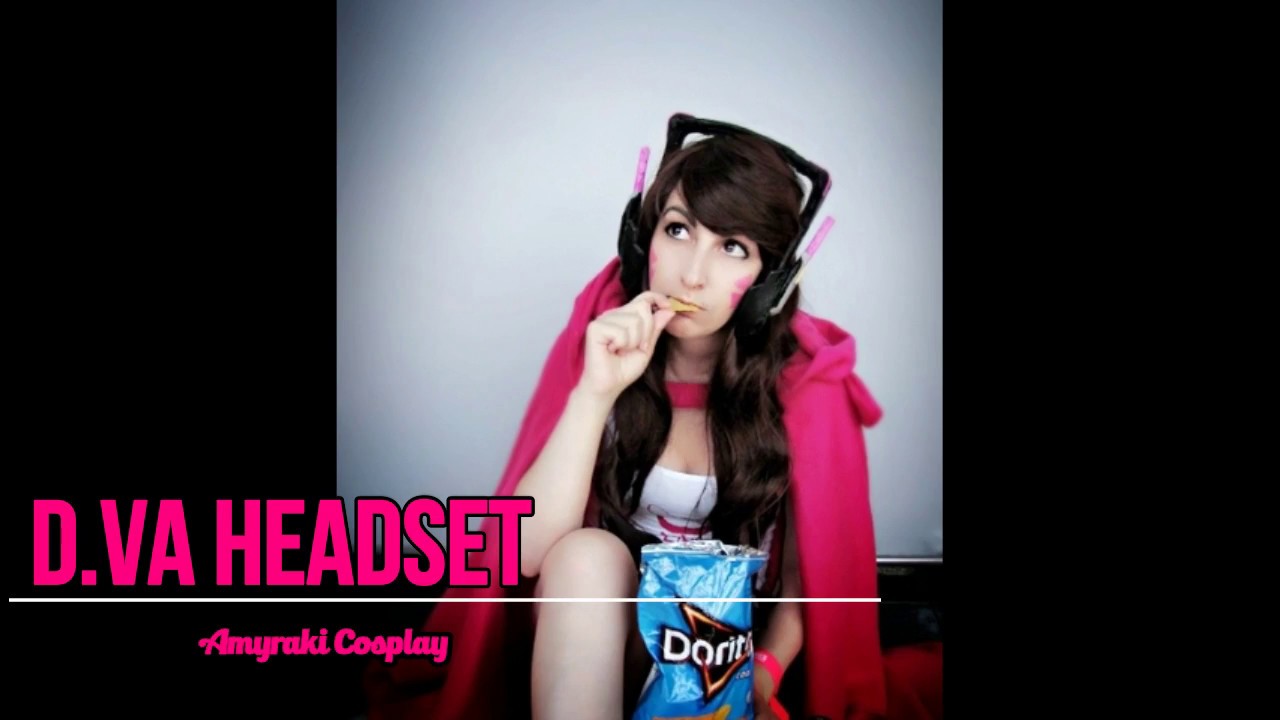 D.VA Cosplay: Headset Tutorial Timelapse