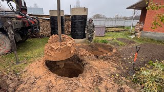 видео: Бурение колодца машиной в Талдомском районе Московской области д Волынь  картинка: Бурение колодца машиной в Талдомском районе Московской области д Волынь