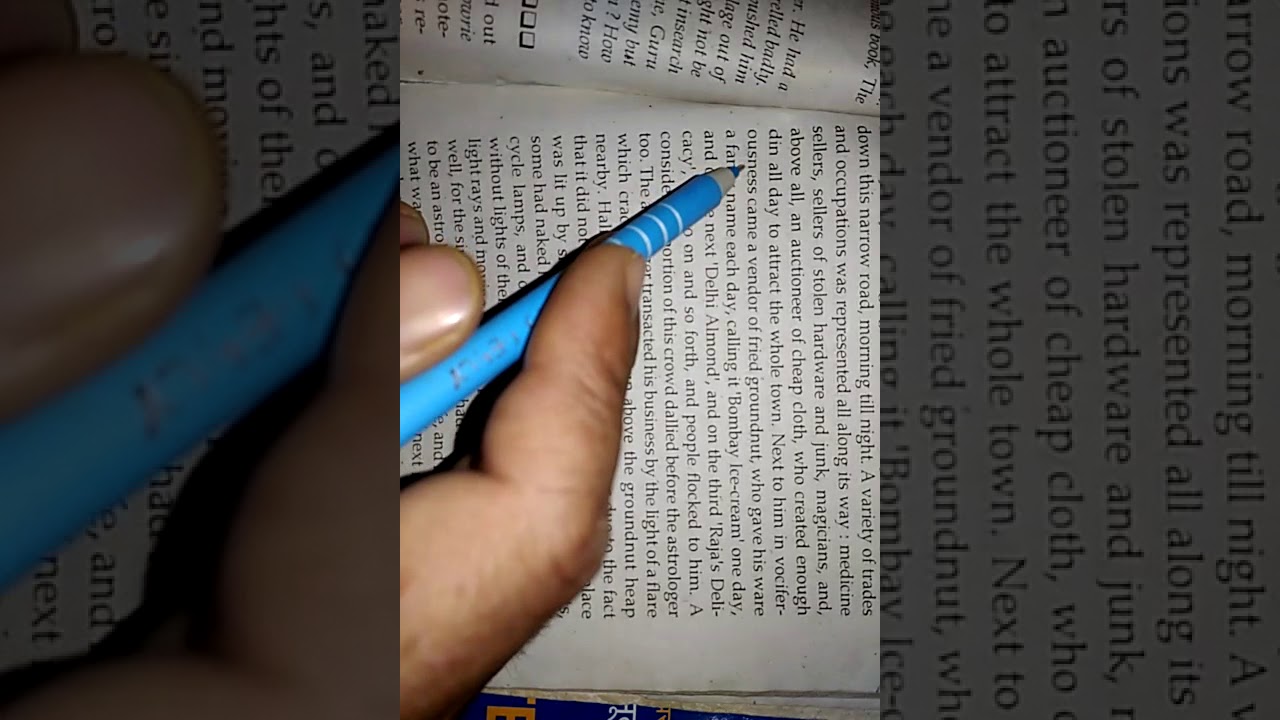 Part1 The Astrologer S Day Hindi Explanation Written By R K Naraynan For Class 12th Youtube