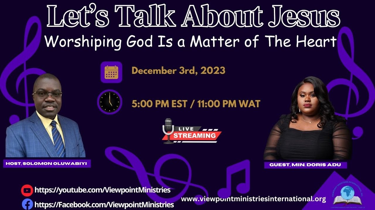 Worshiping God Is a Matter of The Heart - YouTube