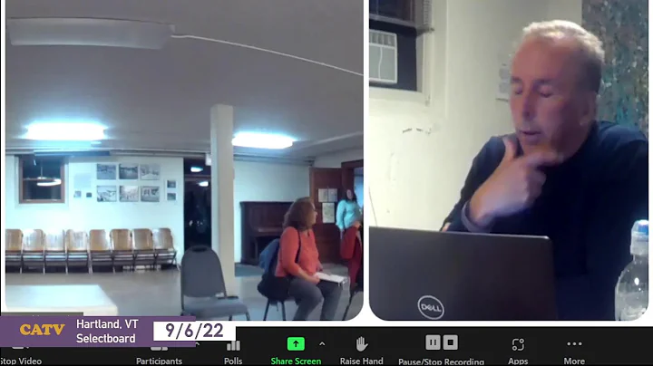 Hartland Selectboard 9/6/22