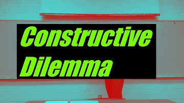 Intro to Formal Logic 25: Constructive Dilemma