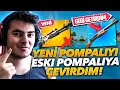 YENİ POMPALIYI *BUGLA* MAÇTA ESKİ POMPALIYA ÇEVİRDİM! (Fortnite Türkçe)