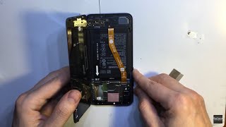 картинка: Huawei P Smart Plus + - разборка, замена дисплея / disassembly, replacement of the display