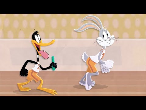 JEUX OLYMPIQUES - Le relais 4x100m expliqué par les Looney Tunes (Le Sport c'est Fastoche)