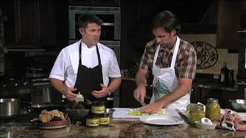 Chef Jason McConnell 's Catfish and Cheese Grits P...