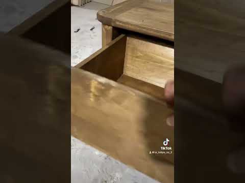 طاولة تلفزيون خشب صنوبر لاتوليب