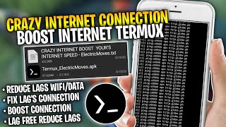 📲 Tutorial - How To Boost Internet Connection On Android Wifi/Data & Fix Crazy Internet Using Termux screenshot 2