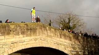 2013 Mappleton Okeover New Year's Day charity Bridge Jump