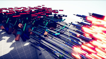 100x MINECRAFT STEVE vs EVERY GOD - Totally Accurate Battle Simulator TABS