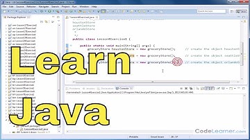 Learn Java - Exercise 04x - Defining a Class & Creating Objects