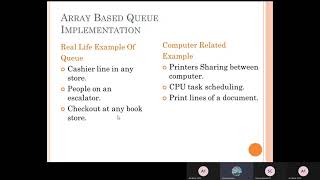 Array Based Queue Implementation Presentation